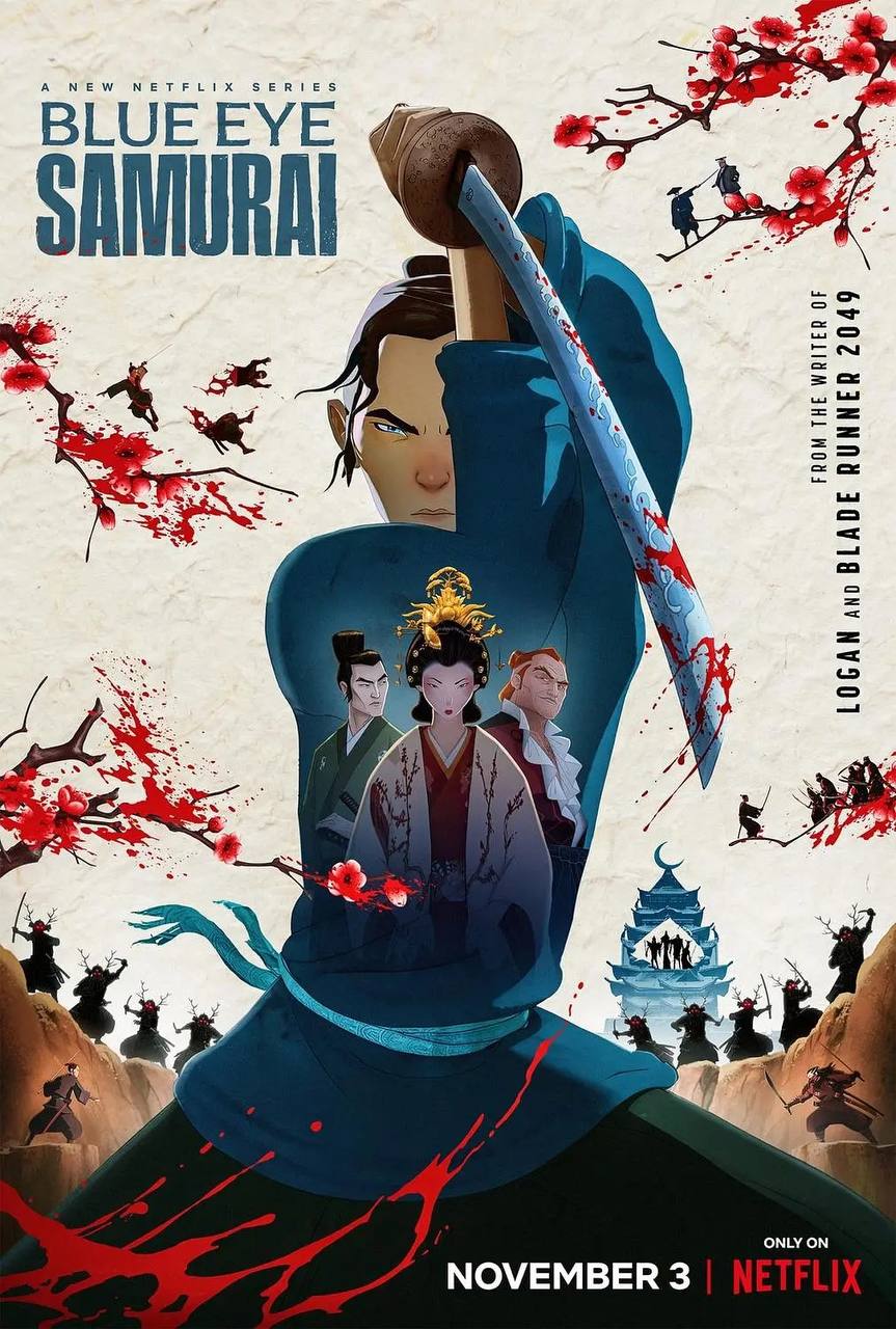 蓝眼武士 Blue Eye Samurai (2023) 1080p NF 内封多国语 全8集【高分动画】